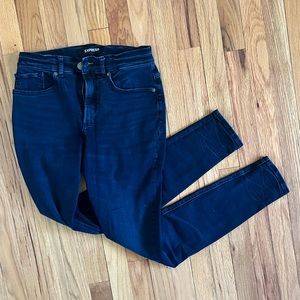 Express Legging Jean High rise perfect Curves size 4 LONG